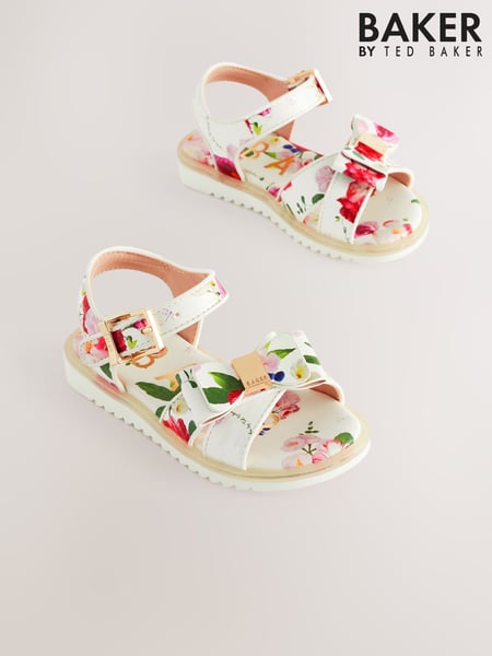 Baker by Ted Baker Girls Sporty Sandals with Bow (913045) | € 56