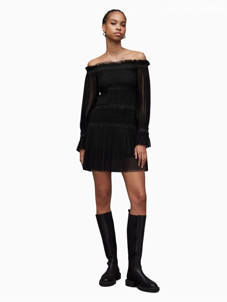 AllSaints Black Layla Dress (923382) | € 155