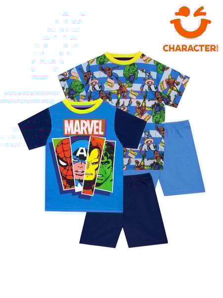 Character Blue Marvel Comics 2 Pack Short Pyjamas (929487) | € 28