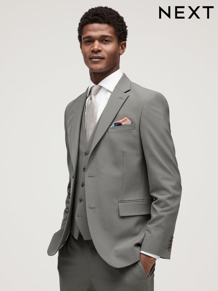 Green Slim Fit Motionflex Stretch Suit Jacket (935601) | € 23