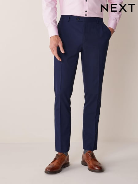 Bright Blue Slim Fit Suit Trousers (935911) | € 52