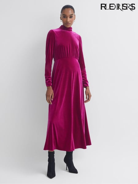Florere Velvet Midi Dress (938050) | € 278