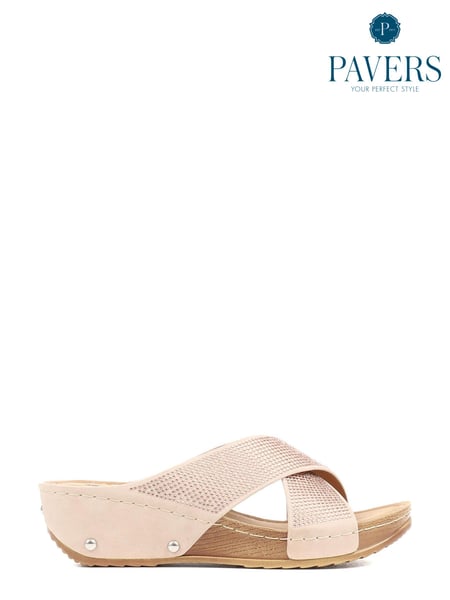 Pavers Pink Heeled Mule Sandals (954468) | € 47