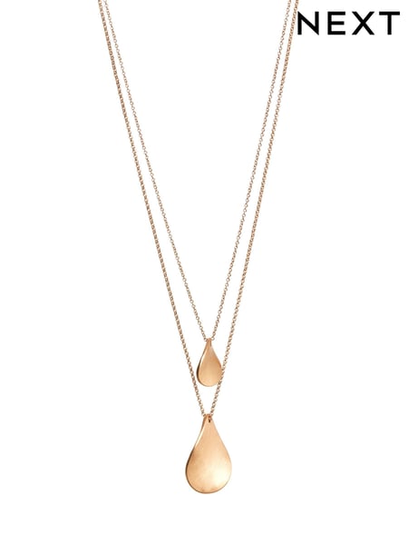 Goldfarben - Petal Two Layer Necklace (955933) | 15 €