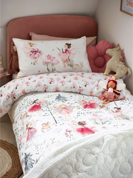 Printed Polycotton Duvet Cover and Pillowcase Bedding Set (972987) | 39 € - 57 €