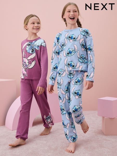 Blue/ Purple Lilo and Stitch License Pyjamas 2 Pack (3-16yrs) (975809) | € 45 - € 54