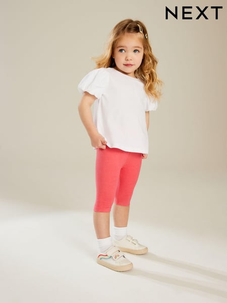 Bright Pink Cropped Leggings (3mths-7yrs) (979363) | € 4 - € 6