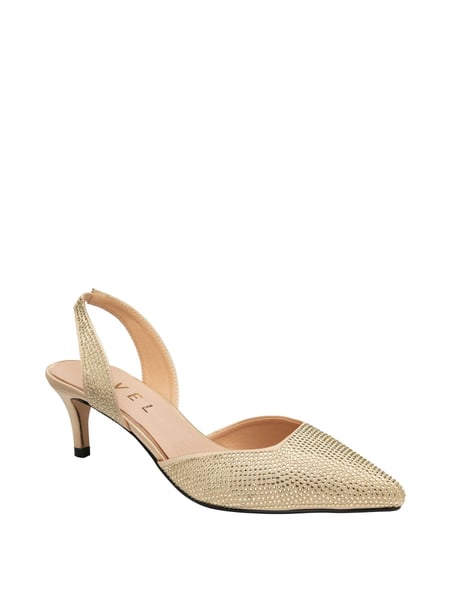 Ravel Gold Diamante Sling Back Shoes (984263) | € 27