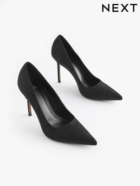Black Premium Forever Comfort® Point Toe Court Shoes (992499) | € 52