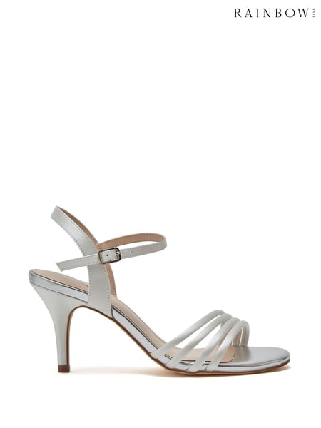 Rainbow Club Natural Dakota Ivory Satin Sandals (994219) | € 25