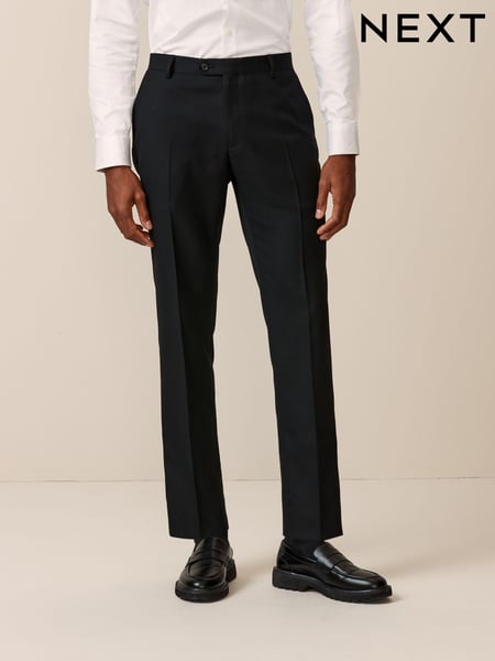 Black Skinny Fit Textured Suit Trousers (997935) | € 52