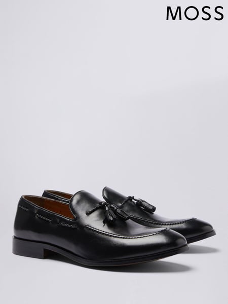 MOSS Black Highgate Tassel Loafers (999433) | € 109