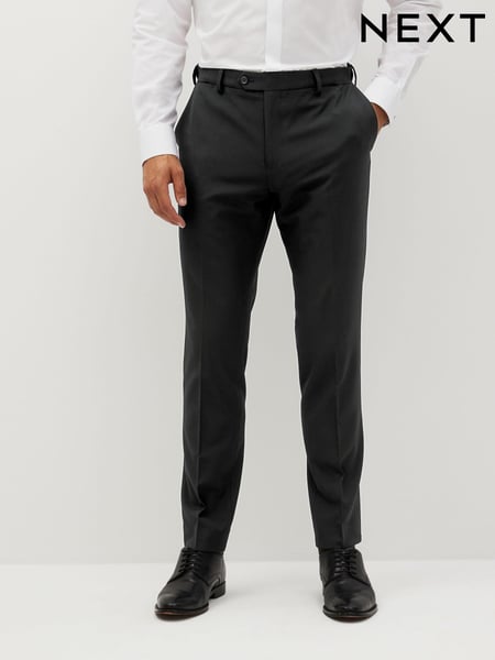 Black Skinny Fit Motionflex Stretch Suit Trousers (A13736) | € 60