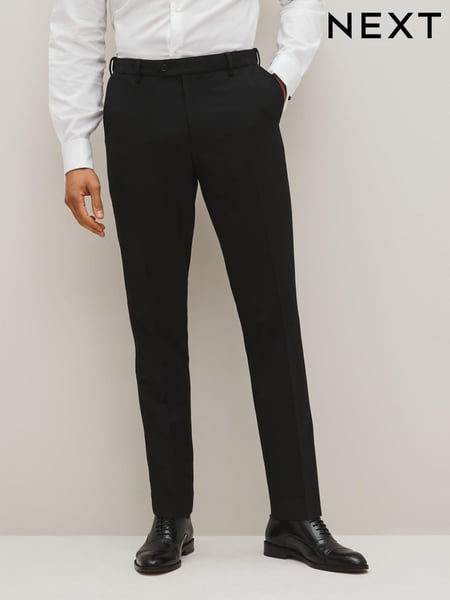 Black Slim Fit Motionflex Stretch Suit Trousers (A20186) | € 60