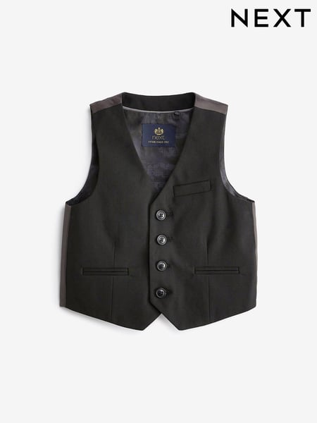 Black Stand Alone Waistcoat (12mths-16yrs) (A20458) | € 20 - € 33