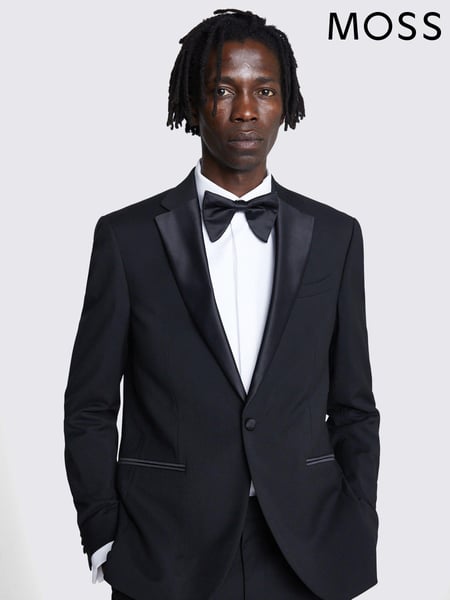 MOSS Black Slim Fit Suit Jacket (A65722) | € 201