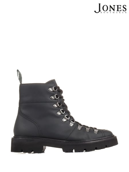 Jones Bootmaker Katia Leather Hiker Black Boots (A95379) | 48 €