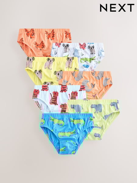Bright Cotton Briefs 7 Pack (1.5-10yrs) (AA1139) | € 16 - € 17