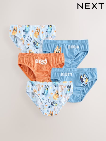 Blue Bluey Briefs 5 Pack (1.5-8yrs) (AA1143) | € 16 - € 17