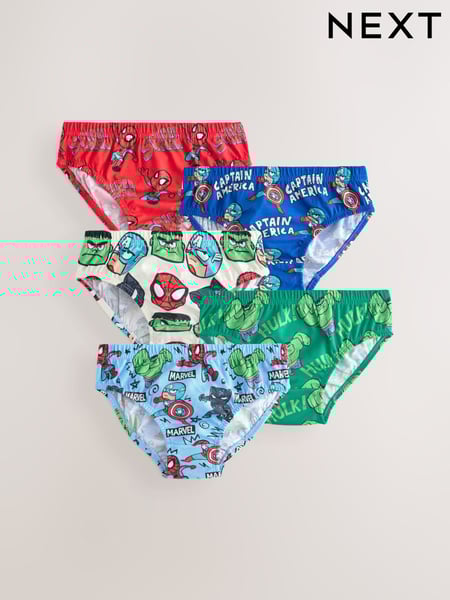 Marvel Briefs 5 Pack (1.5-10yrs) (AA1147) | € 16 - € 17