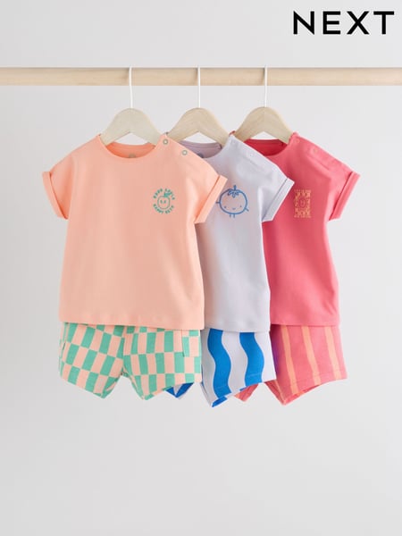 Bright Fruit Baby Tops and Shorts Set 6 Piece (AA1502) | € 40 - € 43