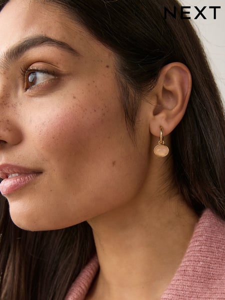 Vergoldet/Versilbert - Semi Precious Stone Earrings (AA1598) | 22 €