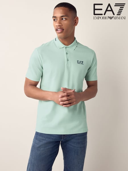Emporio Armani EA7 Logo Detail Polo Shirt (AA2155) | € 133