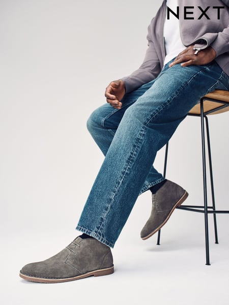 Hellgrau - Suede Desert Boots (AA3818) | 78 €