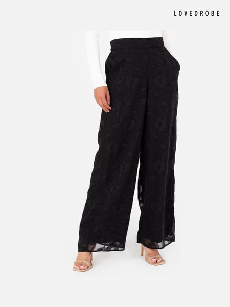 Lovedrobe Burnout Palazzo Trousers (AA7477) | € 35