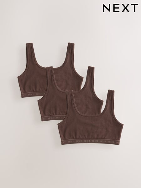 Brown Scoop Crop Top (5-16yrs) (AA7927) | € 11 - € 16