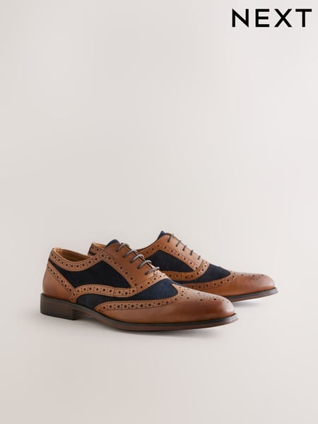 Tan Brown Heritage Brogue Shoes (AA8100) | € 75