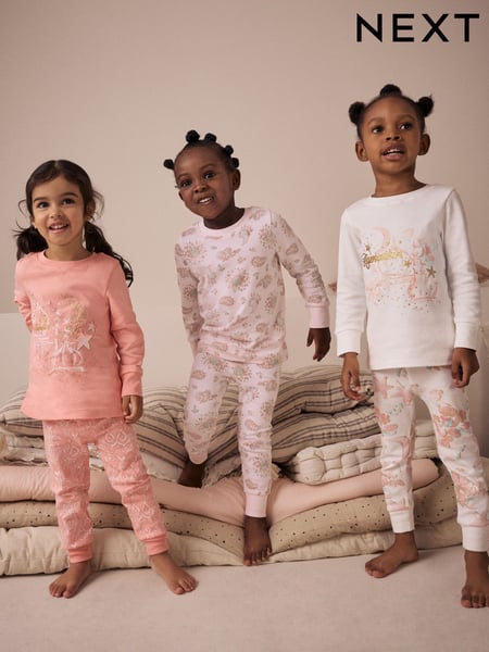 Multi Eid/Ramadan Snuggle Pyjamas 3 Pack (9mths-12yrs) (AA8174) | € 37 - € 48