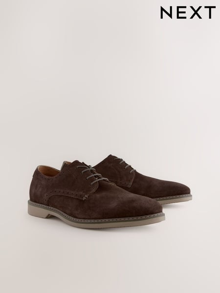 Brown Smart Casual Derby Shoes (AA9012) | € 82