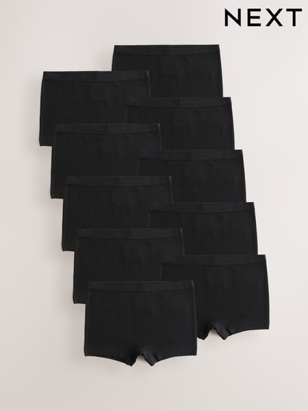 Black Short Briefs 10 Pack (2-16yrs) (AA9054) | € 28 - € 45