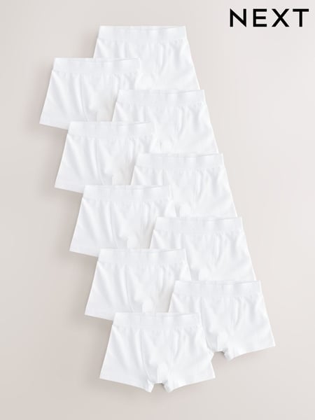 White Trunks 10 Pack (1.5-16yrs) (AA9655) | € 38 - € 45