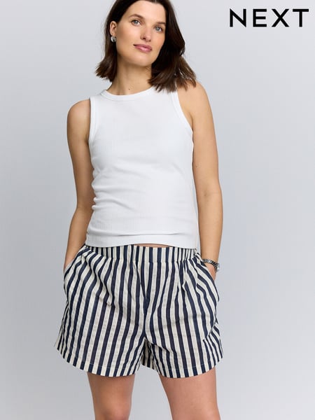 White Ribbed Racer Tank Vest Sleeveless Top (AB4639) | € 20