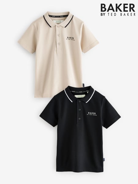 Baker by Ted Baker Polo Shirts 2 Pack (AB4675) | € 44 - € 53