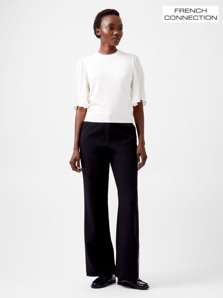 French Connection Cream Krista Knits Flared Sleeve Jumper (AB5418) | € 83