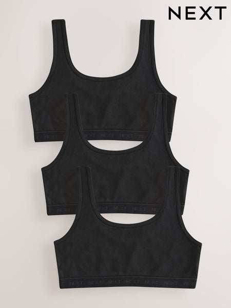 Black Scoop Crop Top (5-16yrs) (AB5789) | € 11 - € 16