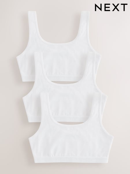 White Scoop Crop Top (5-16yrs) (AB5791) | € 11 - € 16