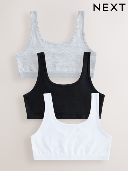 Monochrome Scoop Crop Top (5-16yrs) (AB5793) | € 11 - € 16