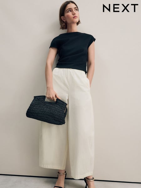 Black Raffia Clutch Bag (AB7756) | € 52