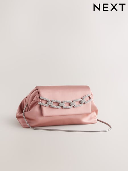Pink Jewel Clutch Bag (AB7757) | € 49