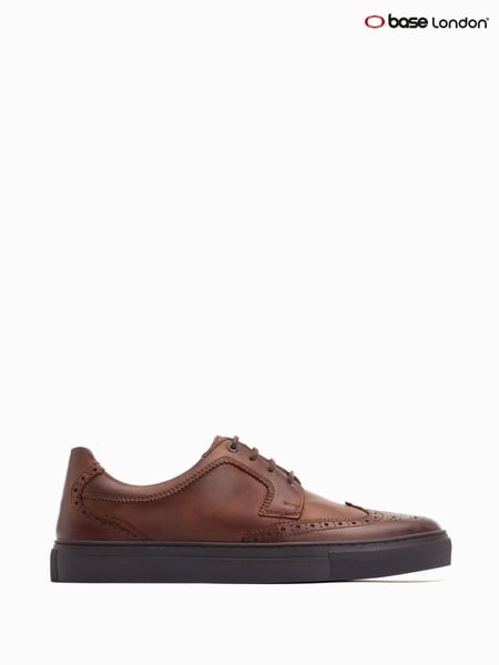 Base London Keller Lace Up Brogue Shoes (AB9276) | € 98