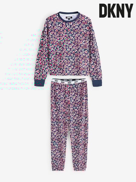 Dkny Sweater Knit Long Sleeve Top & Joggers Set (AB9309) | € 69