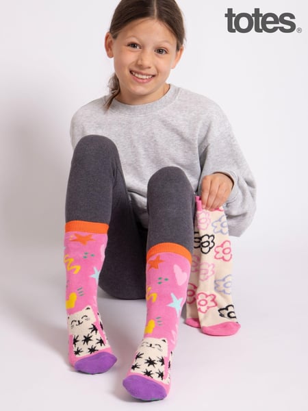 Totes Pink Toasties Kids Original Socks (AC0444) | € 19