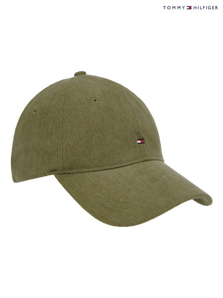Tommy Hilfiger Green Flag Corduroy Soft 6 Panel Cap (AC2248) | 35 €
