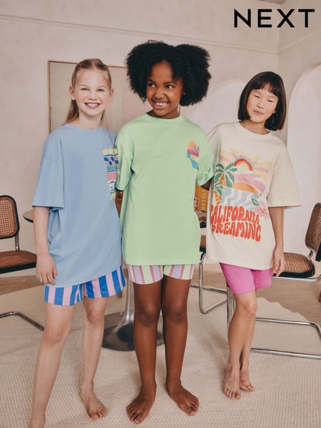 Blue/Green Pyjamas 3 Pack (3-16yrs) (AC2733) | € 41 - € 51