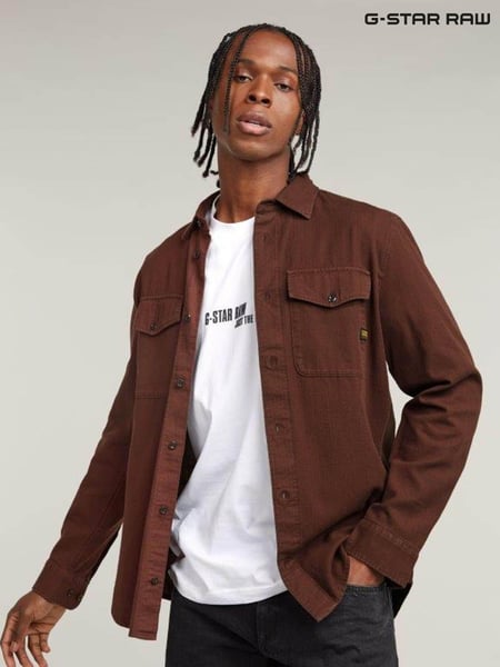 G Star Marine 100% Cotton Slim Shirt (AC2853) | 70 €