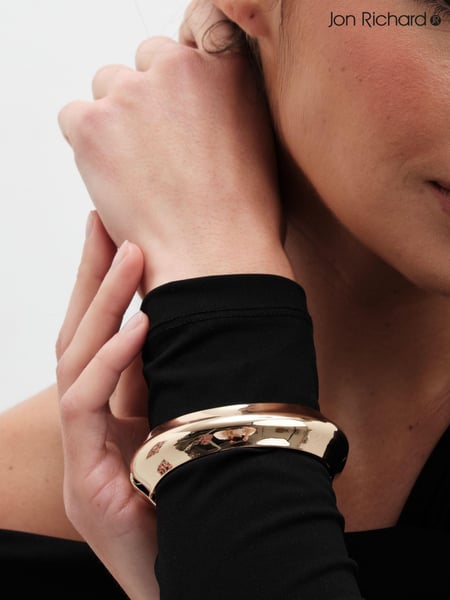 Jon Richard Gold Tone Dome Bangle (AC5065) | € 39